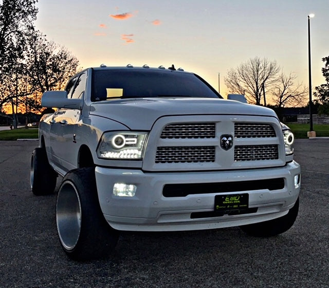 2009-18 DODGE RAM PROJECTOR HEADLIGHTS