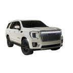2021-2023 GMC Yukon Denali/AT4 LED “Power” Grille Light Bar – IP67, Plug-and-Play Ready, Black or Silver Frame