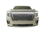 2021-2023 GMC Yukon Denali/AT4 LED “Power” Grille Light Bar – IP67, Plug-and-Play Ready, Black or Silver Frame