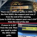 2020 Ford F-250/F-350/F-450/F-550 LED Grille Light Kit – KR/XLT/STX/Platinum, IP67, Black or Silver