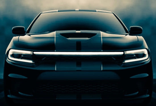 2015-2023 Dodge Charger (7th Gen) LED Grille Light Kit – IP67, Plug-and-Play Ready, Black or Silver Frame