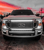 2020-2022 Ford F-350/F-450/F-550 LED Grille Light Kit – High Flow & Limited, IP67, Plug-and-Play Ready