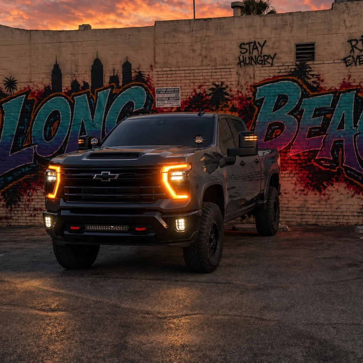 2024-2026 Chevy Silverado HD | Amber DRL Kit