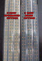 Pure White - Tri-Angle Magnetic Aluminum LED Frame Strips