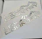 2019-2026 Chevy Silverado 1500 | Low Country Emblem (installed reference photo)