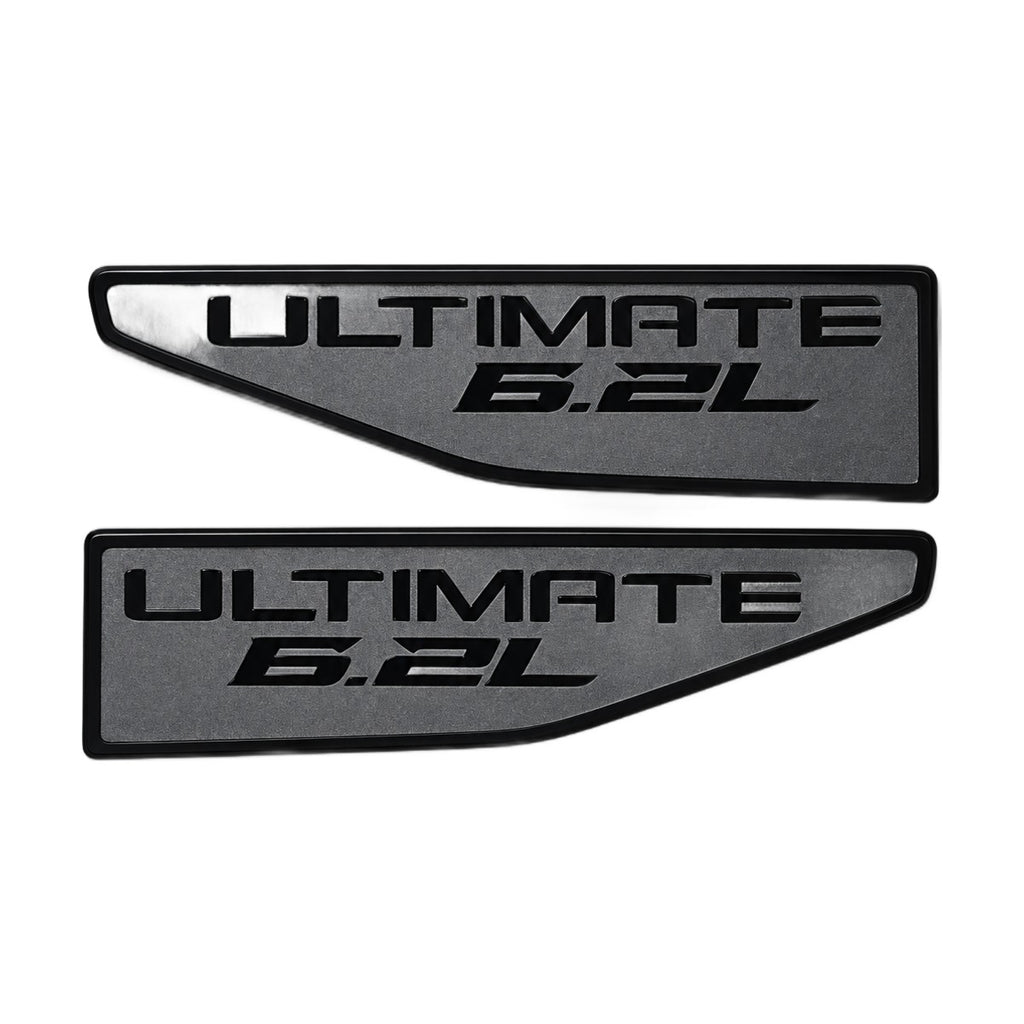 2021-2026 GMC Yukon | Ultimate 6.2L Fender Emblem Inserts (Pair)