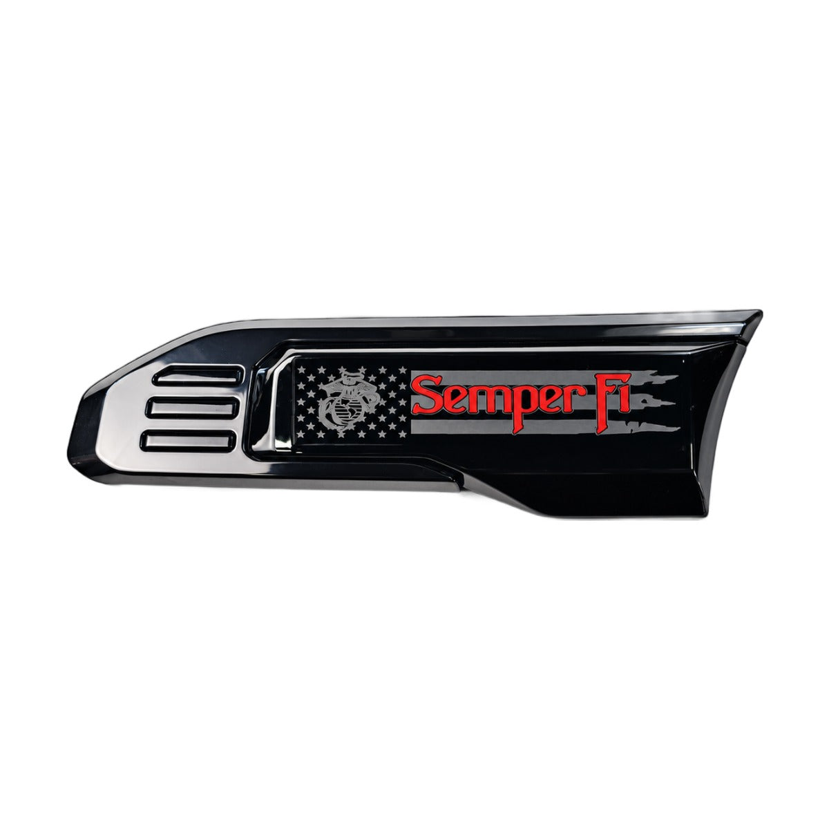 2020-2026 GMC Sierra HD | Semper Fi Fender Emblem Inserts (Pair)