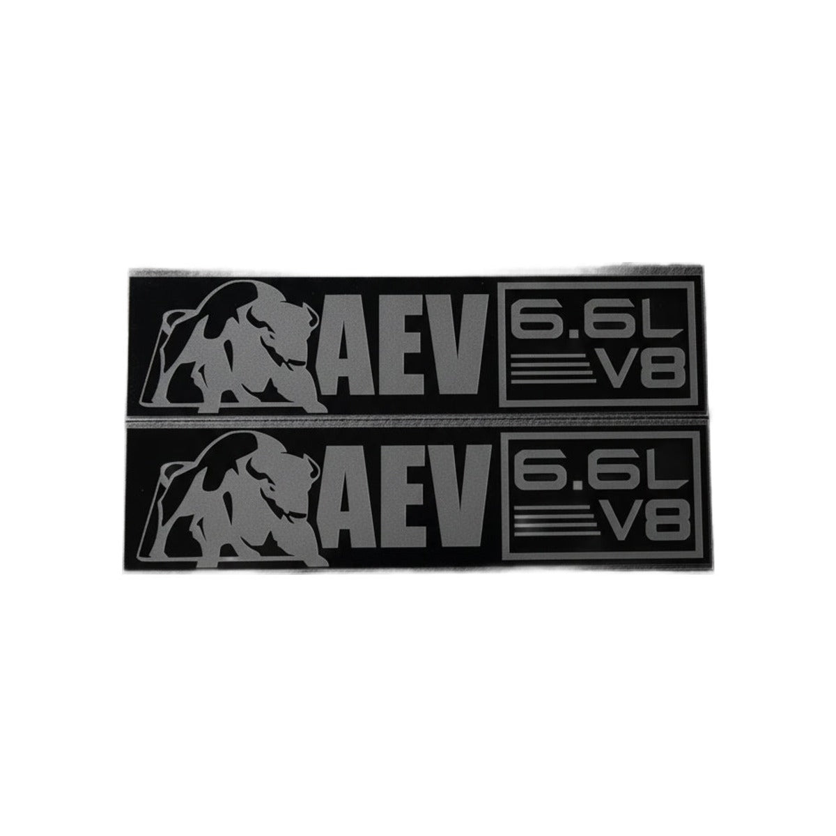 2020-2026 GMC Sierra HD | AEV 6.6L V8 Fender Emblems (Pair)