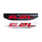 2019-2026 GMC Sierra 1500 | 6.2L Over American Flag Fender Emblem Inserts