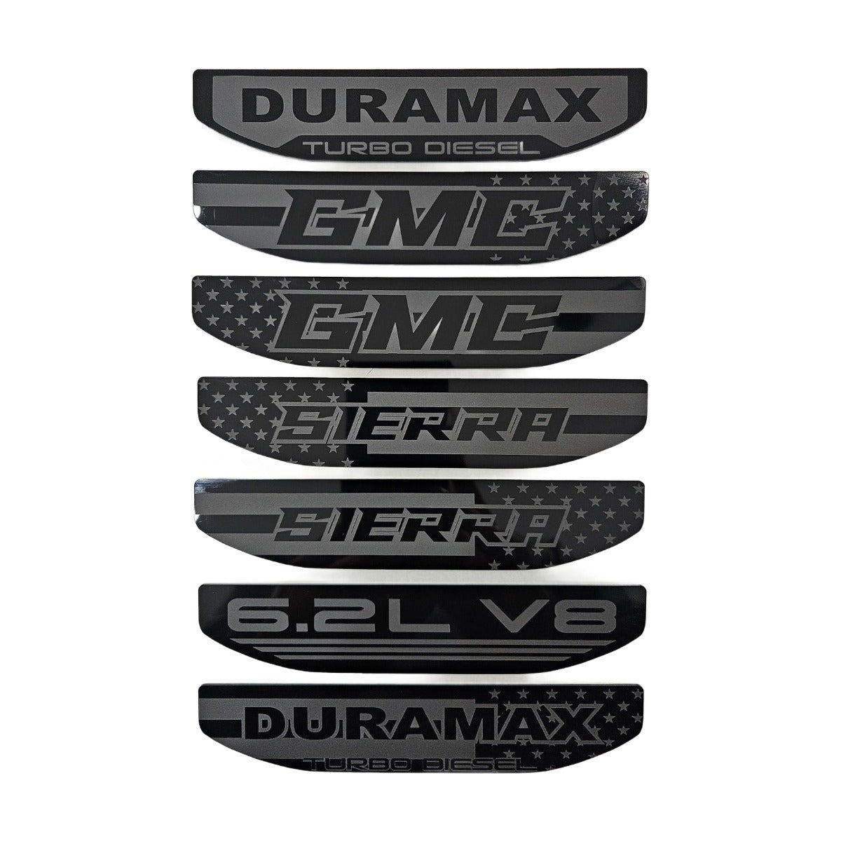 2019-2026 GMC Sierra 1500 | Fender Emblem Inserts (14 Styles)