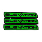 2019-2026 GMC Sierra | Color Elevation-Style Emblems (Set of 3)