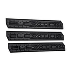 2019-2026 GMC Sierra 1500 | Elevation-Style American Flag Emblems (Set of 3)