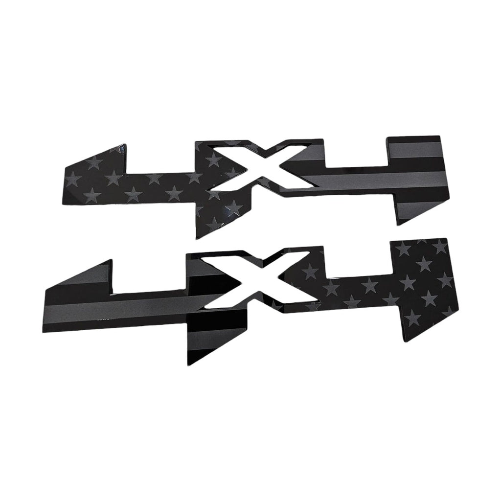 2019-2026 GMC Sierra | 4X4 American Flag Emblem