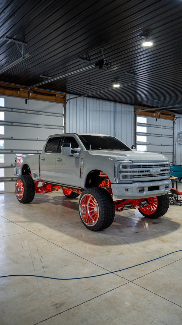 Full in-house Ford truck build