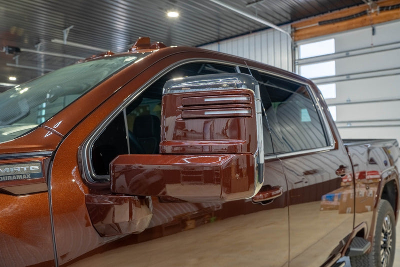 Color-matched GMC mirror