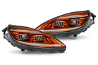 2005-2013 Chevy Corvette C6 Morimoto XB Evo Hybrid LED Headlights – Orange