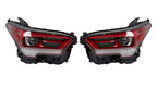 2024-2025 Toyota Tacoma Full LED Projector Headlights – Red
