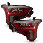 2022-2024 Toyota Tundra LED Headlights (Halogen Signal Models) – Red