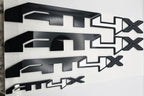 2019-2026 GMC Sierra & Yukon | AT4-Style Emblems (Set of 3) (installed reference photo)