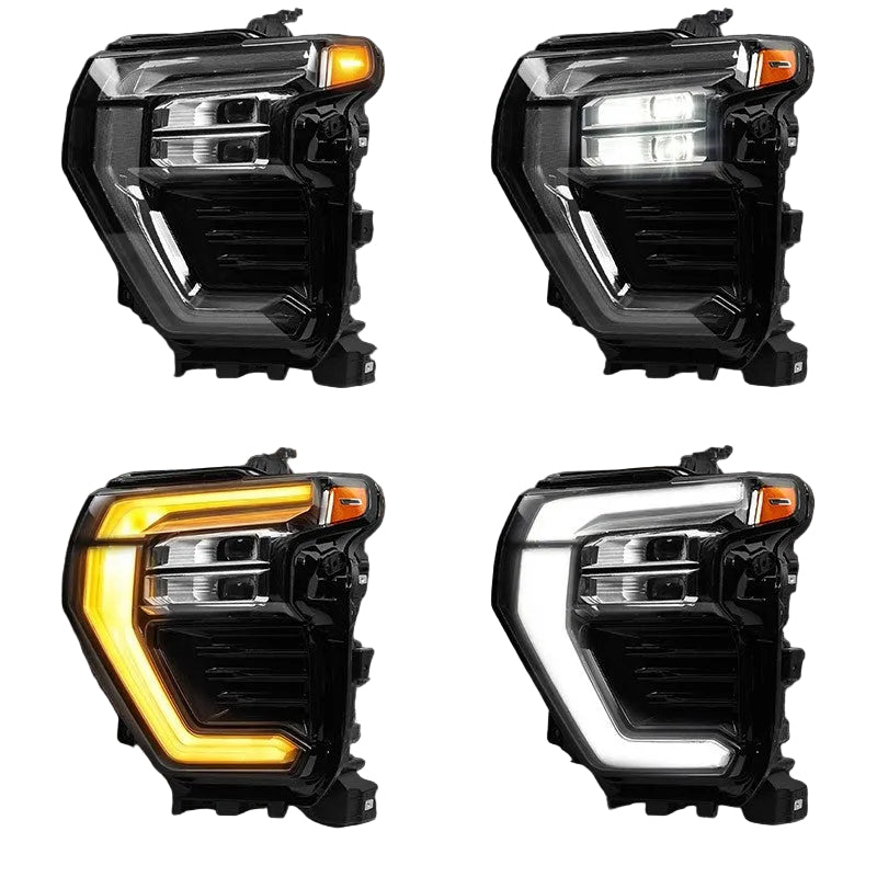 2024-2026 Chevy Silverado HD LED headlights lighting functions