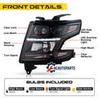 2015-2020 CHEVROLET TAHOE PROJECTOR HEADLIGHTS