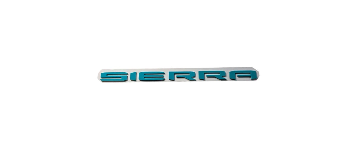 2019-2026 GMC Sierra | Custom SIERRA Tailgate Lettering (installed reference photo)