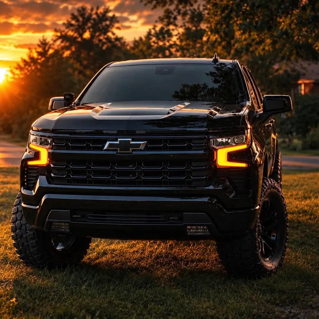 2022-2026 Chevy Silverado 1500 | Amber DRL Kit