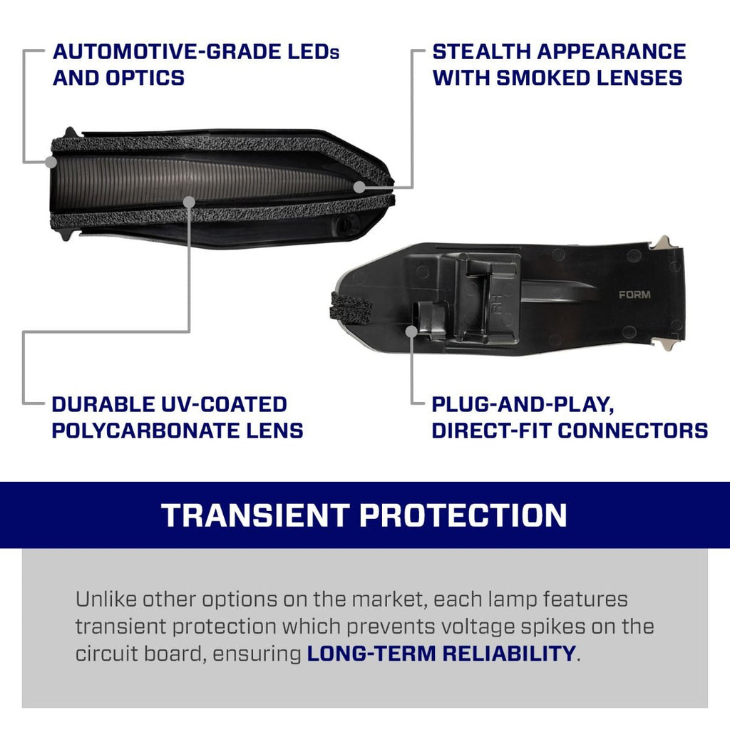 2014-2024 Toyota 4Runner/RAV4 LED Mirror Lights