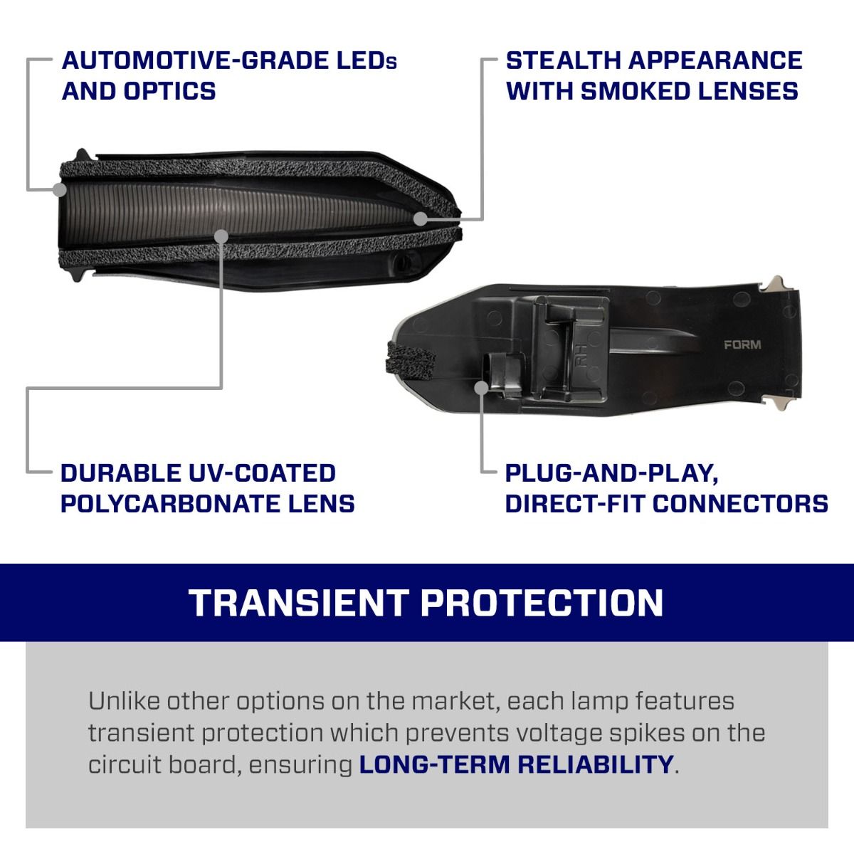 2014-2024 Toyota 4Runner/RAV4 LED Mirror Lights