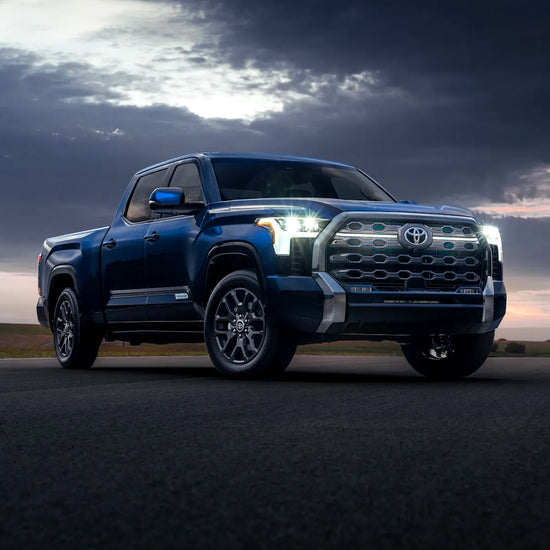 2022-2024 Toyota Tundra LED Grille Light Kit – Platinum & 1794, IP67, White DRL Strip