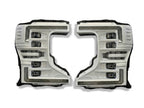 2020-2022 Ford Super Duty Morimoto XB LED headlights painted white