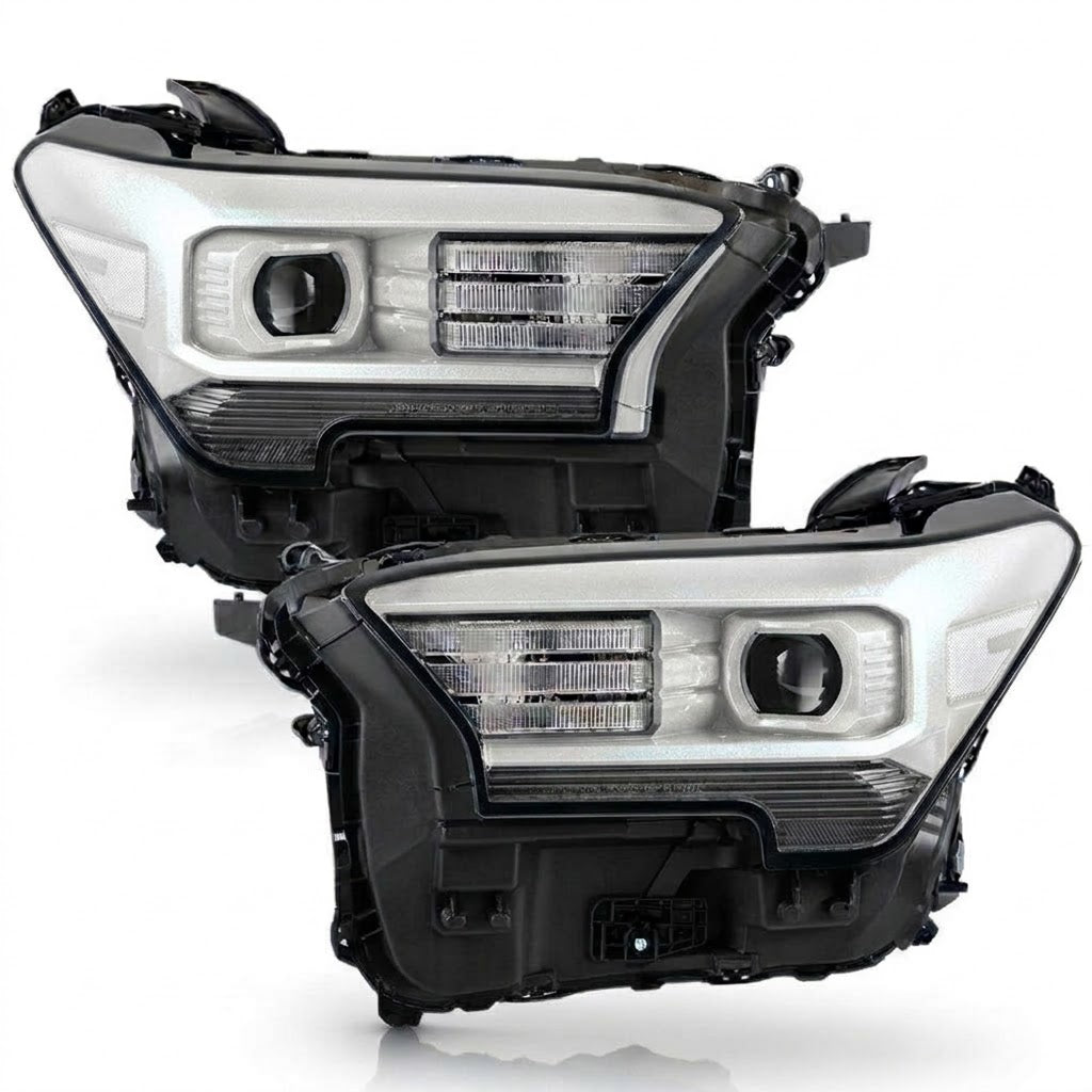 2024-2026 Toyota Tacoma LED Projector Headlights (Halogen Signal Models) – White
