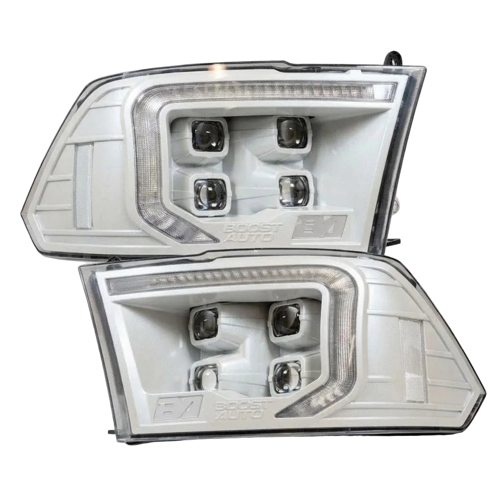 2009-2018 Ram 1500 / 2010-2018 Ram 2500/3500 VX4 LED Headlights – White