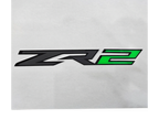 2022-2026 Chevy Silverado | ZR2-Style Emblems (Set of 3) (installed reference photo)