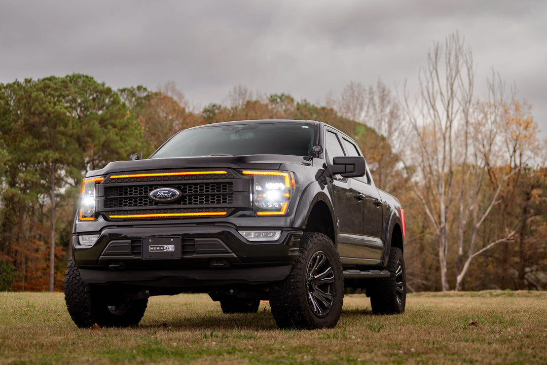 2021 - 23 FORD F150 MORIMOTO XBG LED DRL GRILLE