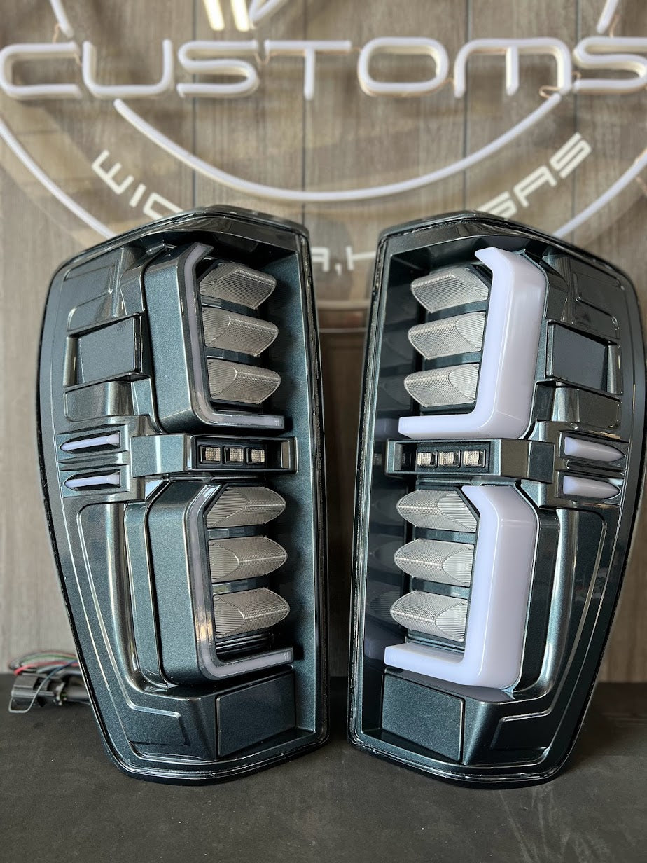 2019 - 24 1500 / 2020 - 23 HD GMC SIERRA TAIL LIGHTS