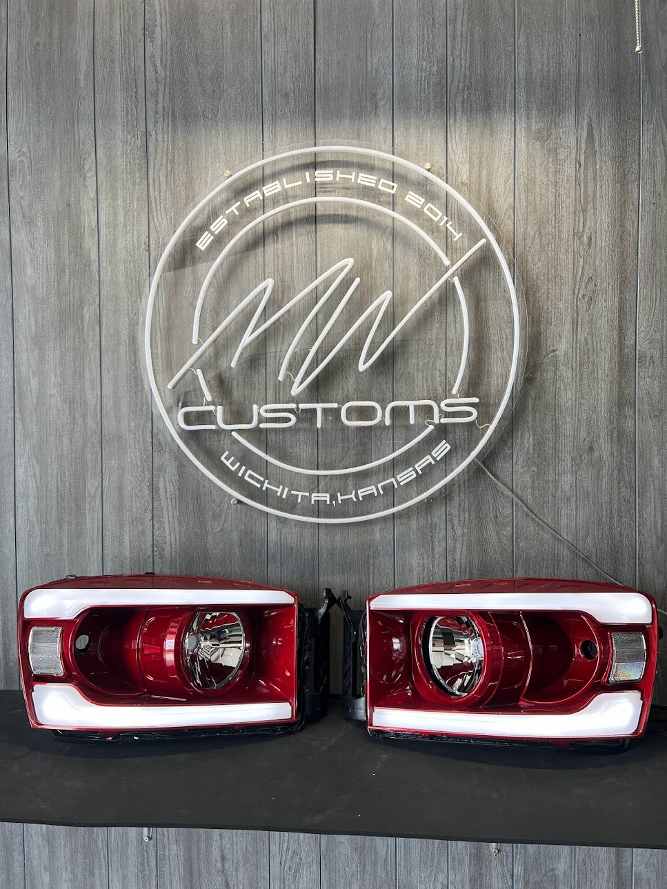 2006-08 DODGE RAM 5TH GEN STYLE HEADLIGHTS