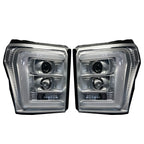 2011-16 FORD SUPER DUTY C BAR HEADLIGHTS
