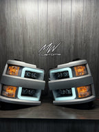 2015-19 CHEVROLET SILVERADO HD 2500/3500 ALPHAREX HEADLIGHTS NOVA SERIES