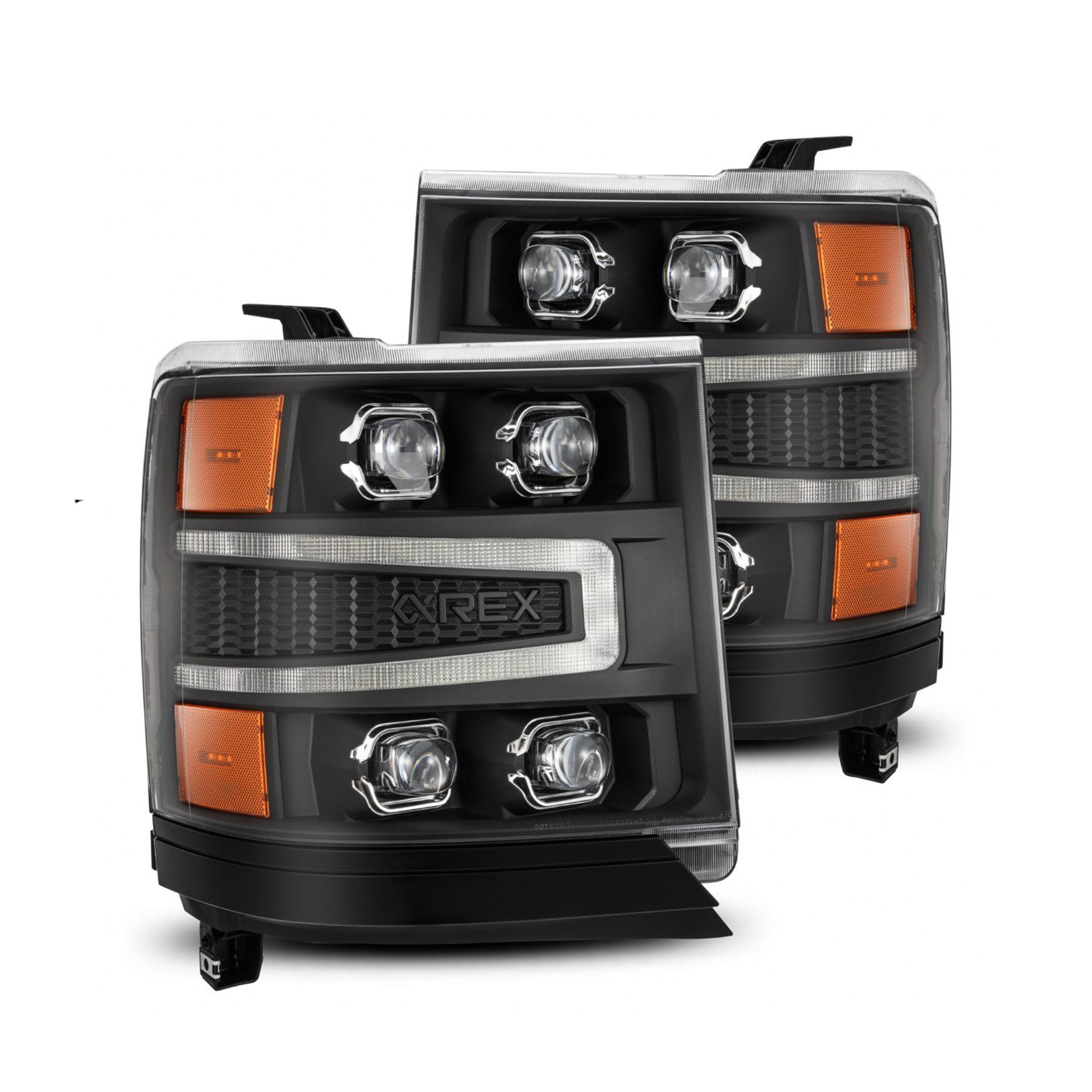 2016-18 CHEVROLET SILVERADO 1500 ALPHAREX HEADLIGHTS NOVA SERIES