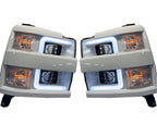 2015-19 CHEVROLET SILVERADO HD 2500/3500 ALPHAREX HEADLIGHTS