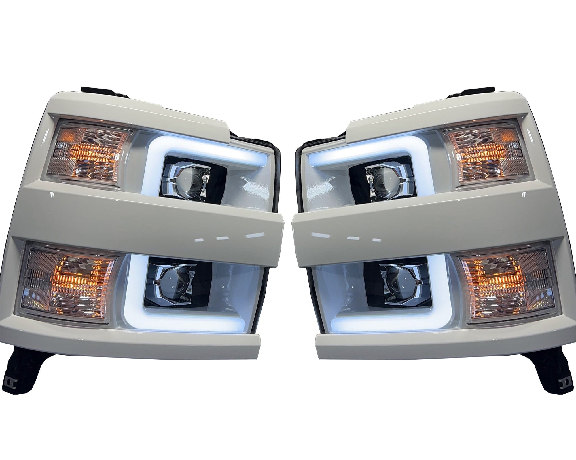 2015-19 CHEVROLET SILVERADO HD 2500/3500 ALPHAREX HEADLIGHTS