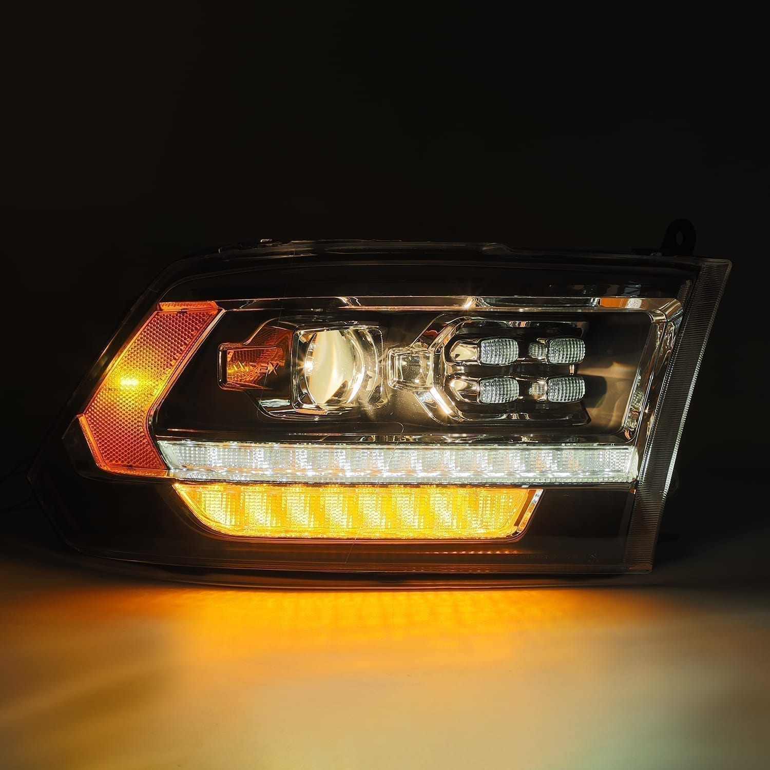 2009-18 ALPHAREX DODGE RAM HEADLIGHTS (5th GEN STYLE)