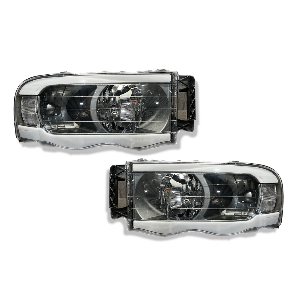 2002-05 DODGE RAM 5th GEN STYLE HEADLIGHTS