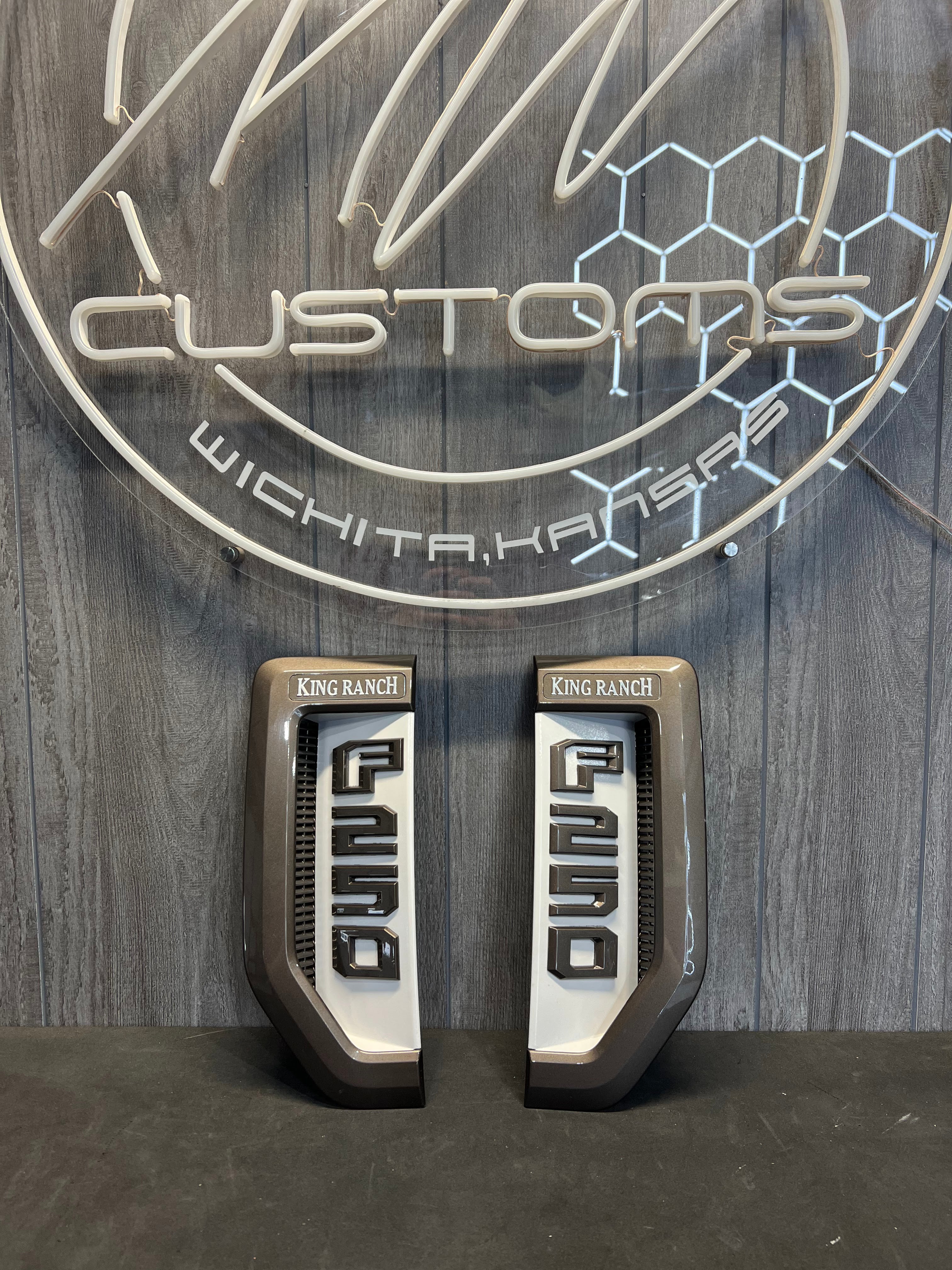 2017-2022 Ford Super Duty Fender Badges