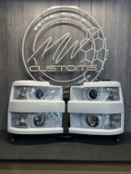 2015-19 CHEVROLET SILVERADO HD 2500/3500 OEM STYLE HEADLIGHTS
