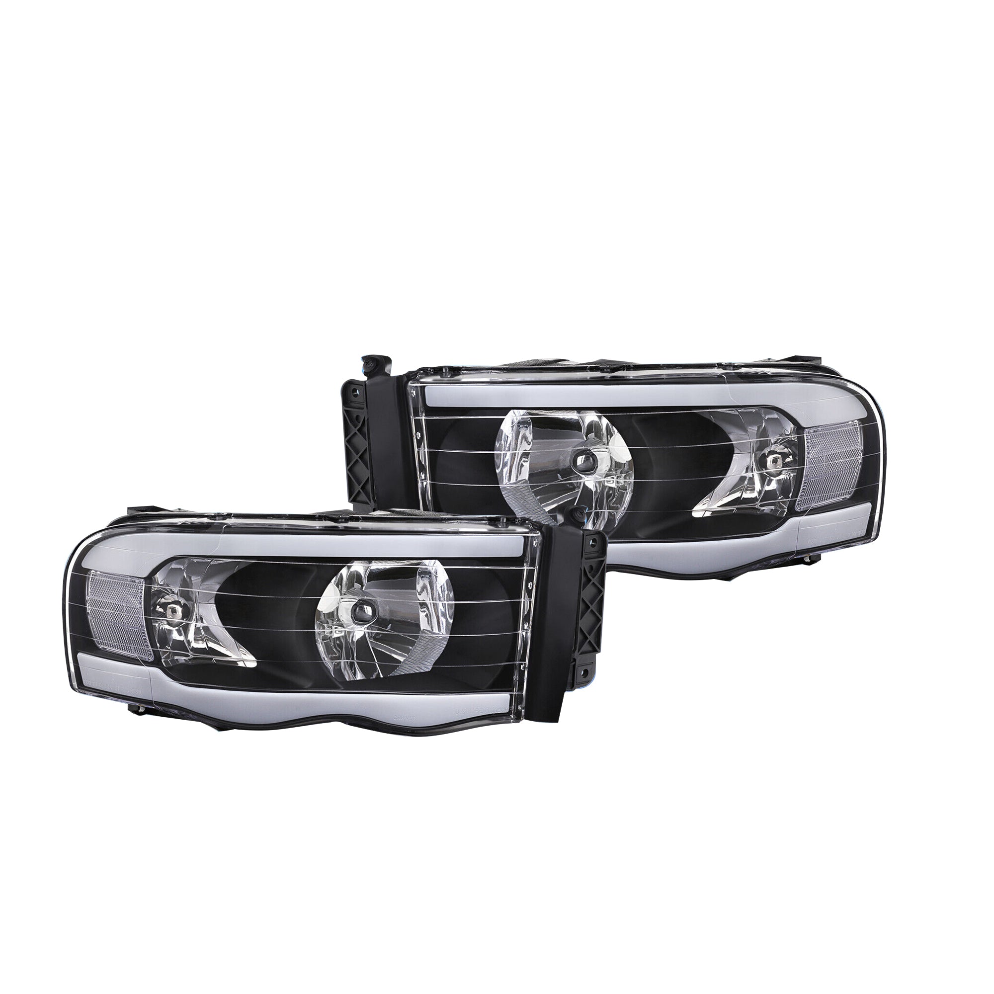 2002-05 DODGE RAM 5th GEN STYLE HEADLIGHTS