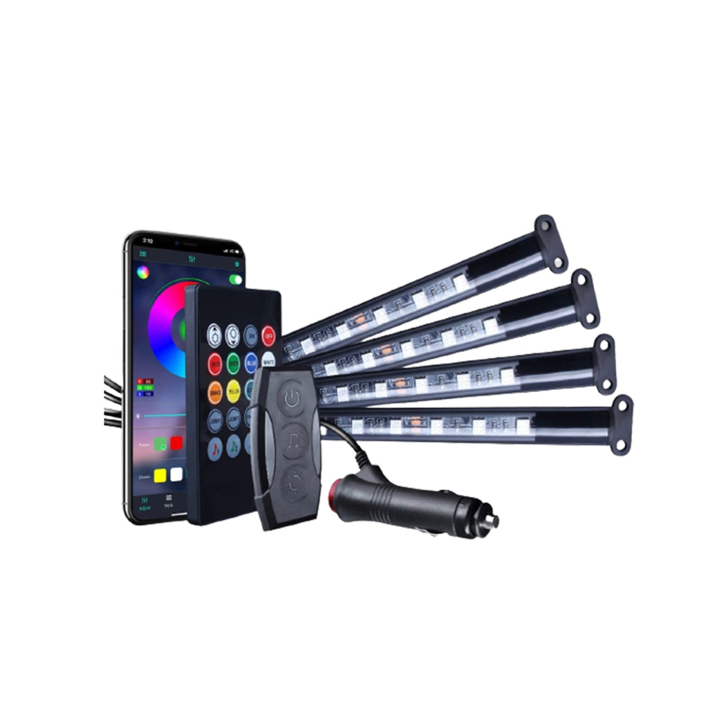Rgb Led Footwell RGB Footwell Interior LED Kit | MW Customs – MwCustoms Inc.