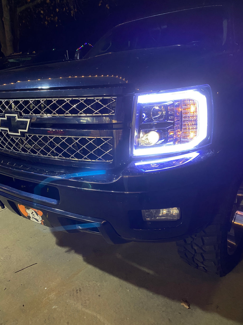 2007-13 CHEVROLET SILVERADO C BAR HEADLIGHTS