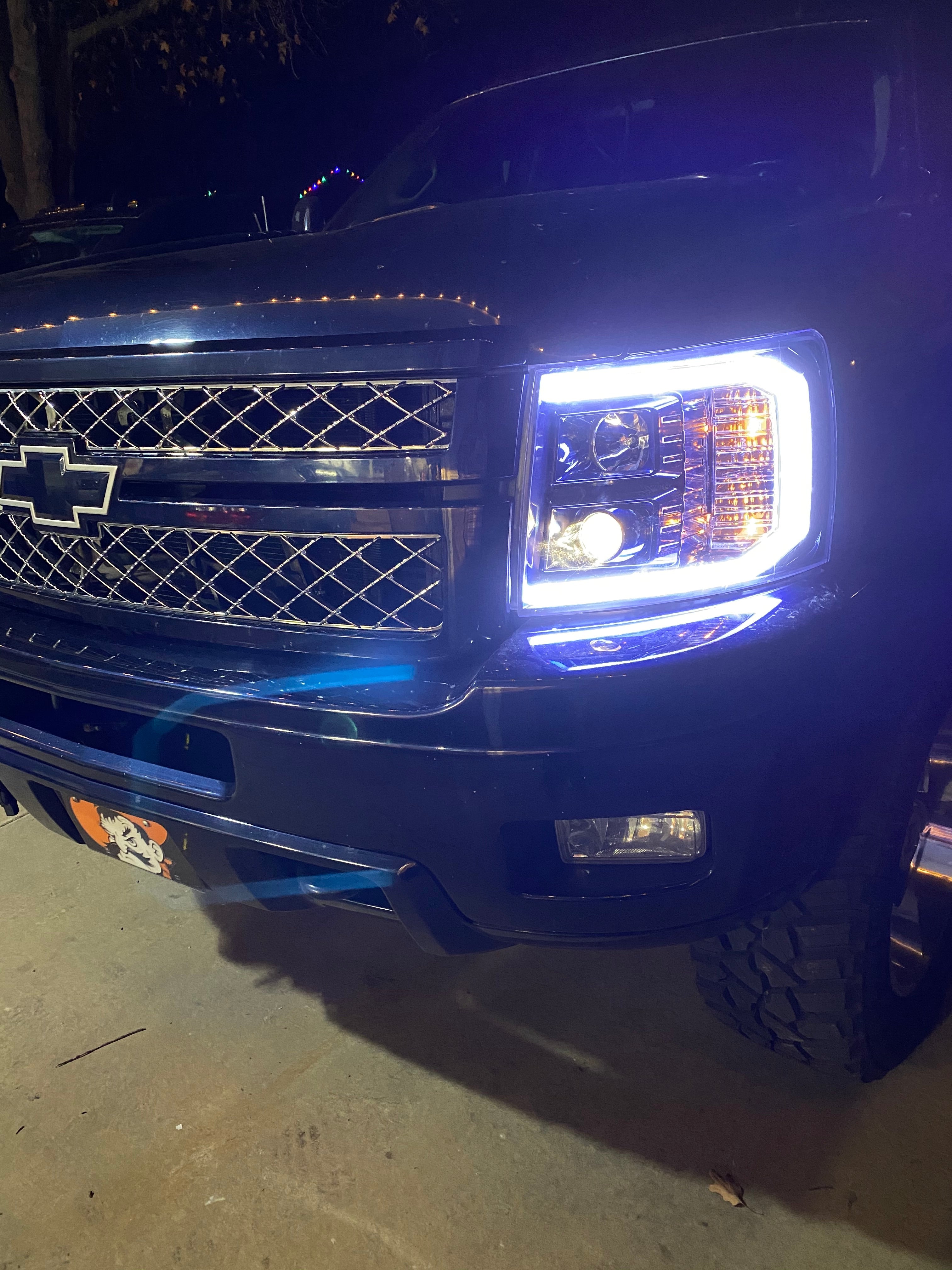 2007-13 CHEVROLET SILVERADO C BAR HEADLIGHTS